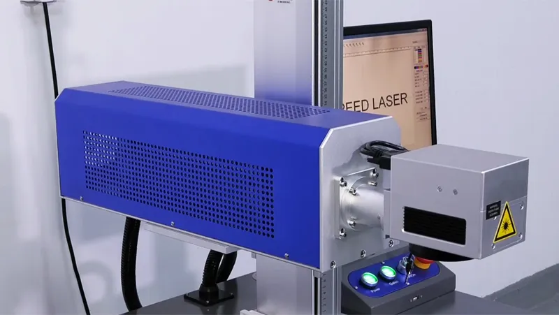 ماكينة وسم ليزر CO₂ بتصميم مكتبي مدمج