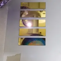 نقش الليزر على اللوحات المعدنية