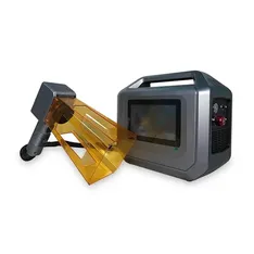 ماكينة وسم فايبر ليزر صغيرة محمولة باليد