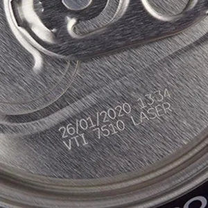 الطباعة بالليزر على وجه علب الالمنيوم