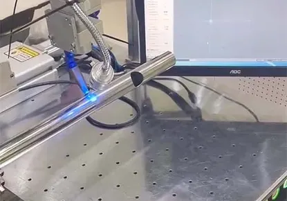 لحام ليزر لأنابيب فولاذ مقاوم للصدأ دائرية الشكل 