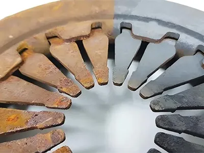 تنظيف المعادن بالليزر (إزالة الصدأ بالليزر)