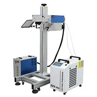 جهاز وسم ليزر أشعة UV على خط الإنتاج المتحرك